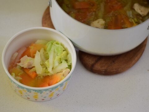 取り分け離乳食！お鍋のときのコツと豆知識